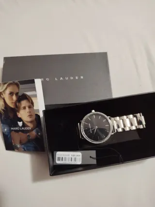 Orologio Marc Lauder Unisex Nero Argento