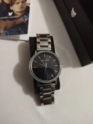 Orologio Marc Lauder Unisex Nero Argento