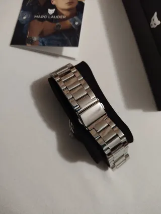 Orologio Marc Lauder Unisex Nero Argento