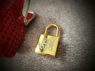 Bolso Loewe Burdeos Piel y Ante