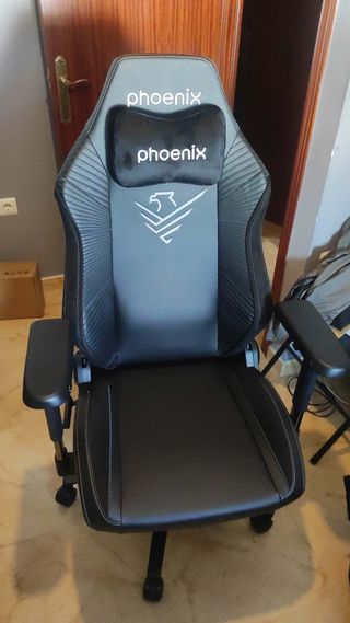 Phoenix Monarch Silla Gaming R Cuero Negro