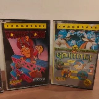 Lote 6 Juegos Commodore 64 Cassette