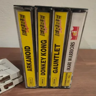 Lote 6 Juegos Commodore 64 Cassette