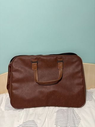 Maleta Dino vintage marrón