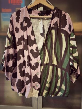 Blusa estampada talla única