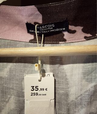 Blusa estampada talla única