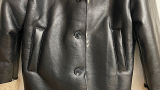 Chaqueta efecto piel Lefties Talla S