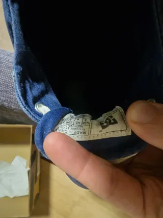 Zapatillas DC Azules