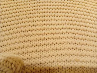 Jersey oversize cuello alto punto bobo rosa