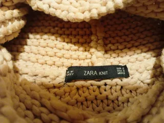 Jersey oversize cuello alto punto bobo rosa