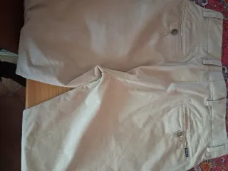 Pantalón Hackett Beige Hombre