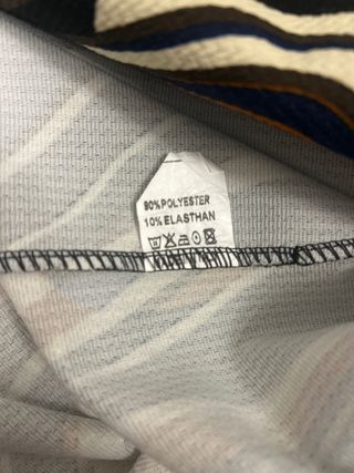 Vestido de punto elástico estampado