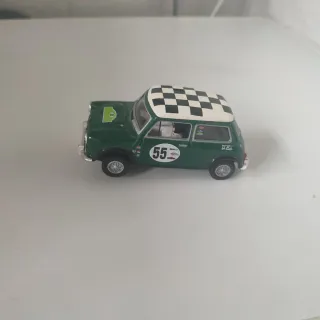 Coche Mini Cooper Verde scalextric