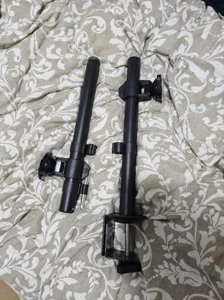 Supporto doppio monitor Bontec nero