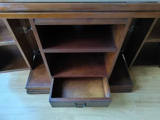 Mueble TV madera maciza cerezo