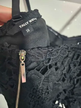 Corsetto Tally Weijl nero in pizzo Taglia M EU 38