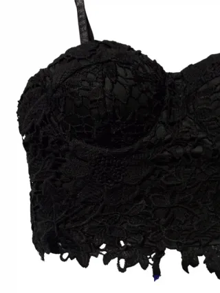 Corsetto Tally Weijl nero in pizzo Taglia M EU 38