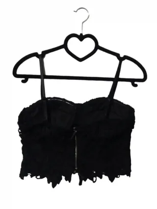 Corsetto Tally Weijl nero in pizzo Taglia M EU 38