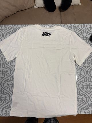 Camiseta Nike Hombre Manga Corta Blanca