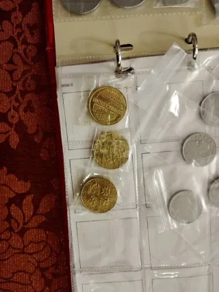 Lotto monete rare errori conio date particolari