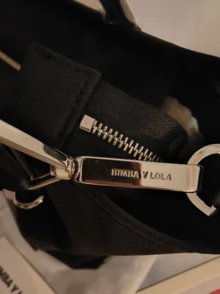 Bolso Bimba y Lola Negro Nuevo con Etiquetas