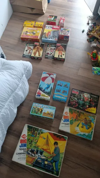 Lote de juguetes Geyper Man y Big Jim