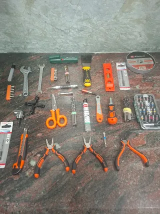 Lote herramientas variadas