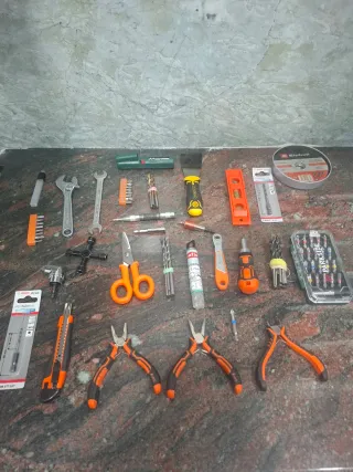 Lote herramientas variadas