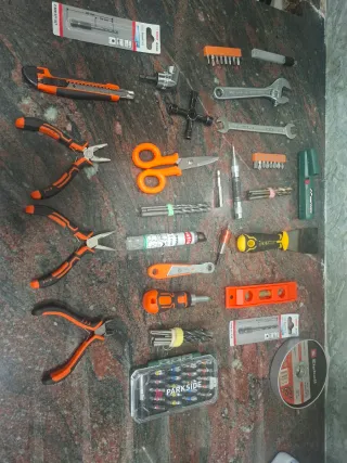 Lote herramientas variadas