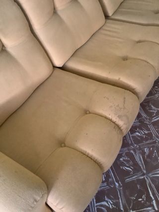 Sofá modular beige 6/8 plazas