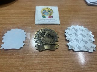 Placca metallica Vespa Club Italia