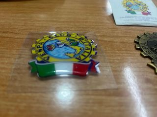 Placca metallica Vespa Club Italia