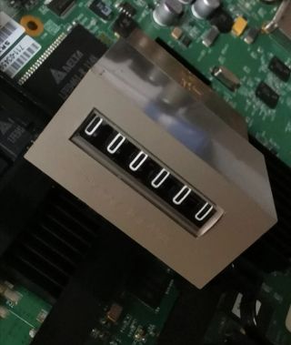 NOS Antiguo contador alemán munición rifle blaster