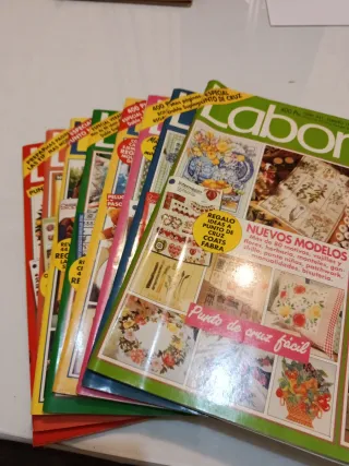 8 revistas de LABORES año 1995