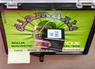 Capaula Aguja Tocadiscos Sonotone Fox Diamante 620