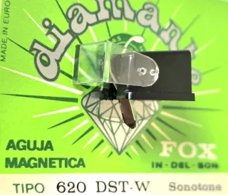 Capaula Aguja Tocadiscos Sonotone Fox Diamante 620