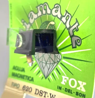 Capaula Aguja Tocadiscos Sonotone Fox Diamante 620