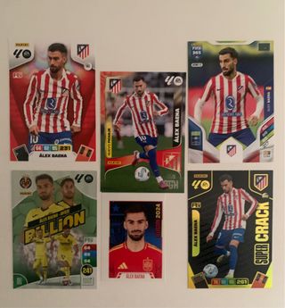 Lote Cromos Alex Baena Panini