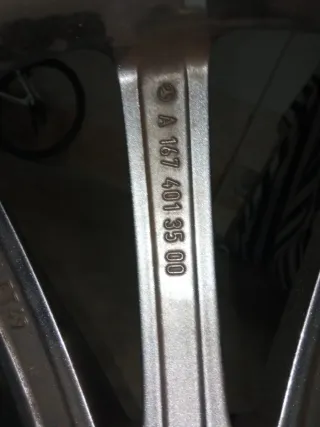 Llanta Mercedes 21 pulgadas