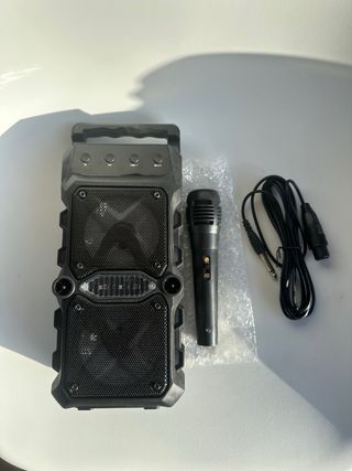 Altavoz Portátil Karaoke con Micrófono | Nuevo