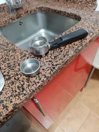 Cafetera Espresso Acero Inoxidable