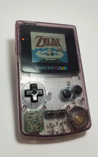 Game Boy Color GBC-001 viola atomico