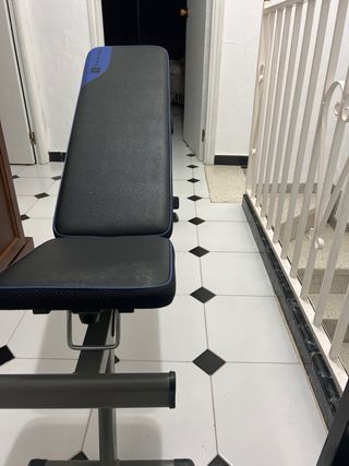 Banco de musculación ajustable DOMYOS