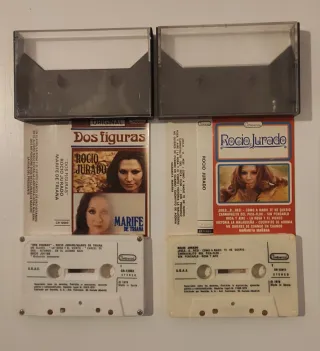 2 Casetes Rocío Jurado Dos Figuras y Marife