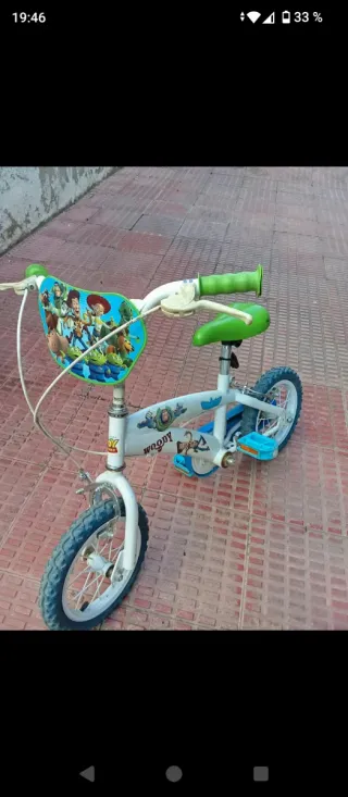 Bicicleta Infantil Toy Story
