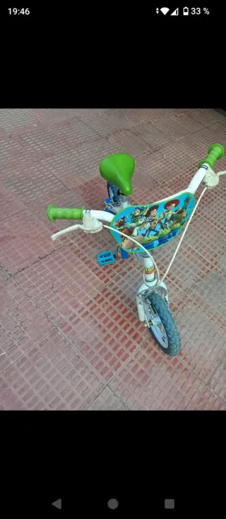 Bicicleta Infantil Toy Story