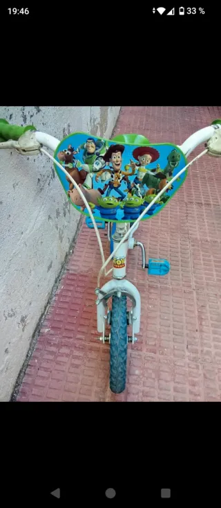 Bicicleta Infantil Toy Story