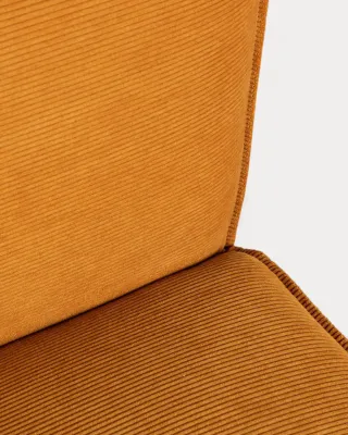 Sofá modular naranja de tela NUEVO A ESTRENAR