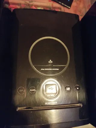 Mini cadena LG FA164 Negra.