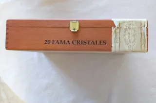 Caja vacía La Fama de 20 puros cristal